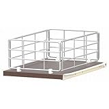 バスケット(カスタマイズ家具用収納カゴ) 単品 【幅23.8cm×奥行35cm×高さ12.8cm】 エイ・アイ・エス 『エシカ』 W30 ブラウン【代引不可】 ds-1810794