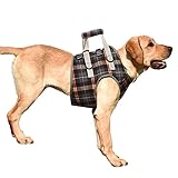 POTATO犬用介護ハーネス 肩掛けできる犬 ハーネス 胴輪 大型犬用 散歩 大型 ドッグハーネス フトサポートハーネス調節可能 ペット用品 XL