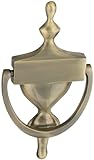 National Hardware V1914 7 Door Knocker in Antique Brass by National