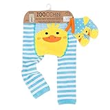 ズッキーニ  (Zoocchini)【日本正規品】レギンス&ソックス アヒルのパドル (6-12M) 1枚セット ZOO12503 (6-12M)