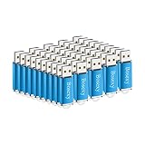 USBメモリ 50個セット 4GB キャップ式 業務用 USB2.0 フラッシュメモリ 青い
