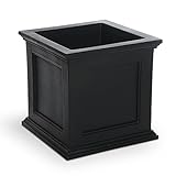 Fairfield 20 in. x 20 in. Patio Planter - Black