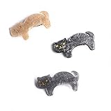 BIANHUAN ヘアクリップ 大人 子供 ヘアピン 猫 ネコ ねこ おしゃれ レディース 3本セット アクセサリー ヘアアクセサリー シンプル