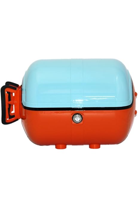 バイク用 リアボックス ボムちゃん 33L トップケース ブルー バイク用 リアボックス ボムちゃん 33L トップケース ブルー