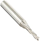 Yonico 36310-SC ローヘリックス ダウンカット CNC ルータービット、1/8インチ (0.31cm) x 1/2 インチ(1.27cm) x 1/4 インチ(0.63cm) x 2イン