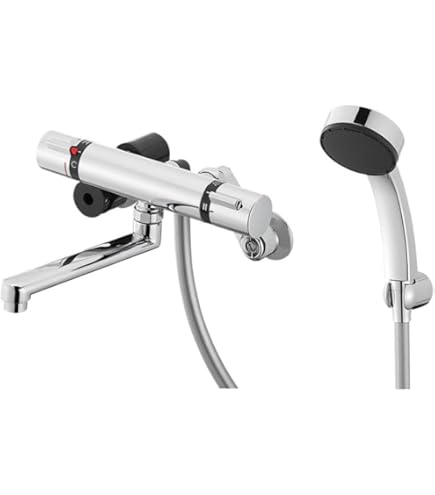 Amazon | KVK サーモスタット式シャワー混合水栓 寒冷地用 KF800WT