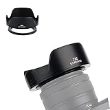 JJC 可逆式 レンズフード ニコン Nikkor Z 28mm F2.8 SE, 40mm F2 Fujifilm Fujinon XC 15-45mm F3.5-5.6, XF 18mm F2 対応 花形 レンズ 付ける時適用 ニカン キャノン 富士 レンズ保護