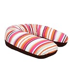 【日本製】minimynimo抱き枕/ロング授乳クッション(オレンジ)