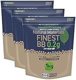 東京マルイ ファイネストBBシリーズ 0.2g弾 1kg(5,000発) PLA配合BB弾 3袋セット