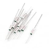 uxcell 温度ヒューズ　熱溶断器　カットオフ 　RY TF　230°C　AC 250V　10A　10個