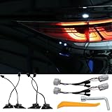 アルファード 40系 リアゲートスイッチ バックドアスイッチ LED ホワイト