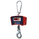 デジタルクレーンスケール 最大測定可能重量約0.5t 充電式 防水 防塵 精密 計量 吊りはかり 吊り秤 吊秤 電子秤 吊り下げ クレーン フック 玉掛け 吊り上げ 重機 コンパクト 天秤 天びん は