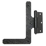 Acorn製造RhAQ 7 " x 5.5 " Squareコーナー滑り軸受half-mortise Hing、 RHABQ