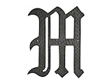 モンタギュー金属製品HAM-16-M 16で。装飾ホームアクセントモノグラムM