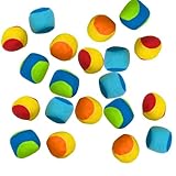 Tropchou くっつくボール やわらかいボール マジックテープ用 レクリエーション 運動 子供 大人 20個セット