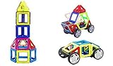 Magical Magnets Toys For Kids Stacking 40(A)PC Educational Construction Set Building Blocks Triangle