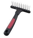 High quality Double Rake with Long Curved Pins