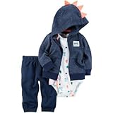 Carter's(カーターズ) 3ピースリトルジャケットセット ブルー 上下セット 3ヶ月【並行輸入】