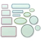 Sizzix Thinlits Dies By Tim Holtz 13/Pkg-Vintage Labels - 665929