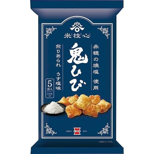 岩塚製菓　鬼ひび　海苔しお味(Ｂ品)〖６袋１組〗【直売店限定】 Amazon.co.jp: 岩塚製菓 鬼ひび うす塩味116g ×12 : 食品