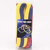 [手品 マジック]Super Linking Ropes/スーパーリンクロープ 三色 1.25ｍ 舞台マジック道具 手品道具