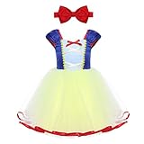 iiniimベビー女の子子供用メッシュミスコンテスト誕生日パーティープリンセスドレスコスチュームヘッドバンド 3