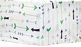 My Baby Sam Follow Your Arrow Crib Sheet, Navy by My Baby Sam [並行輸入品]
