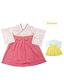 【子供服】 kids zoo (キッズズー) 花柄袴風Tオール 70cm，80cm W26703
