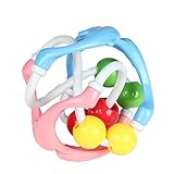ベビーボールトイプラスチックDolphins Power Lifting Hand Bell Rattle面白いギフトベビーインテリジェンス開発玩具RattlesグラブToys