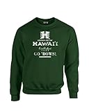 NCAA Stackedヴィンテージクルーネックスウェットシャツ L グリーン