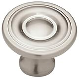 Brainerd / Liberty Hdw p50141h-sn-c 1 – 1 / 4 " D x 1 " Hノブ – ラウンドリング – Brushedサテンニッケル