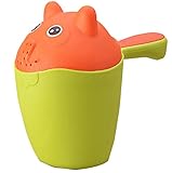 ベビーシャワーの水スプーン/ベビーシャンプー水泳のおもちゃベイラースプーンお玉グリーン漫画