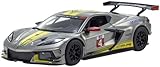 京商(Kyosyo) Bburago 1/24 シボレー コルベットC8R No.4 2020 グレー完成品