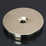 Sndy N52 50mmx5mm 皿リングディスク穴6mm 希土類ネオジム磁石