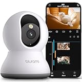 「2024年最新・カラー暗視・300万画素」ペットカメラ 見守りカメラ 防犯カメラ 室内 留守番カメラ blurams 自動追跡