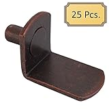 シェルフサポート – bracket- 5 mm – アンティークブロンズ 25 ブロンズ SS-Bra-5mm-AB-25