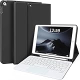 GWAAN iPad キーボード付き ケース 日本語配列 10.2インチ 第９世代(2021) 第８世代(2020) 第7世代(2019) と互換性あり カバー タッチパッド パステルカラー BT5.0で簡単接続 Pencil収納スペース A2602 A2604 A2603 A2605 A2197 A2200 A2198 A2270 A2428 A2429 A2430