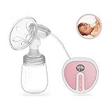[新バージョン 2017]Silaitbaby 電動乳房ポンプ、シングル電動ポンプ母乳育児快適高度な母乳ポンプおしゃぶり2モード吸引 & マッサージ赤ちゃんの吸引として自然として