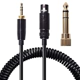 V-MOTA Q701 ケーブルコード AKG K240 K240S K240MK II Q701 K702 K141 K171 K181 K271s K271 MKII M220 パイオニアHDJ-2000ヘッドフォン 5m/15フィート (ブラックエンクロージャ)
