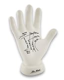 Phrenology Hand Palm Reading Ceramic Coin Bank
