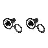 TOOGOO 10個　12mm　ゴム製トグルスイッチ用のカバー　ねじ式の防水キャップ