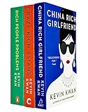 Kevin Kwan Crazy Rich Asians Trilogy Collection 3 Books Set Pack (Crazy Rich Asians, China Rich Girlfriend, Rich People Problems)