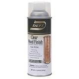 Deft 037125017132 Interior Clear Wood Finish Satin Lacquer with 12.25-Ounce Aerosol Spray [並行輸入品]