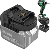 マキタバッテリーをハイコーキの工具で使えるアダプター ハイコーキ 18Vの工具用 マキタ純正＆互換バッテリーがハイコーキ18V 工具へ使える マキタバッテリーをハイコーキで使う変換アダプタ