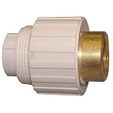 Genova530401ZTransition CPVC Union Slip X Brass (F.I.P.)-3/4CPVCX3/4FIP UNION (並行輸入品)