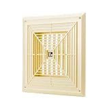 ヒロセ産業 羽衣(換気孔) 2型 (固定式) アイボリー 200×200mm (03369219)