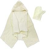 ベアフットドリームス #711 Hooded Towel フード付きブランケット＆ミトン [クリーム] [正規輸入品]
