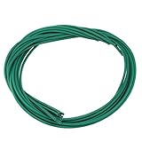 絶縁破壊電圧　1.5KV シリコンガラスチューブ　1M品　10本入り (3mm, 緑)