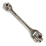 GREAT NECKツールevertough 47201 8 - in - 1 Swivelレンチソケットツール、SAE 3 / 8 " to 13 / 16 "