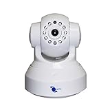 Linemak IP Motorized Network Camera, 1/4" OV CMOS Sensor, 1.0Mp, 3.6mm lens, 10 LEDs, 49ft night vis